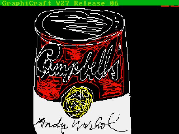 An Amazing Discovery: Andy Warhol’s Groundbreaking Computer Art | Design | WIRED